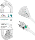 3-Outlets Extension Cord Weatherproof by HONDERSON