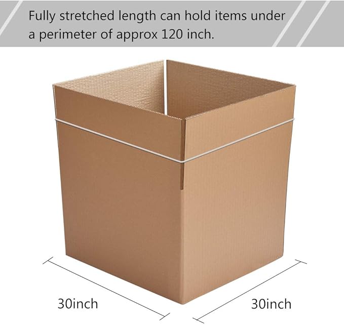 Coopay 12 Inches Extra Large Rubber Bands, 30 Pieces Heavy Duty Trash Can Band - Image 7