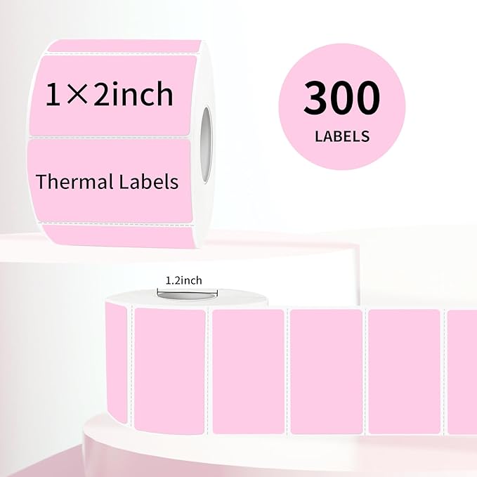 2x1 Inch Thermal Labels, Waterproof Self-Adhesive Shipping Label Printer Sticker - Image 3