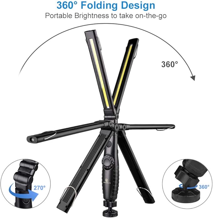 ORHOMELIFE Rechargeable LED Work Light - Image 2