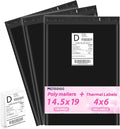 Metronic Poly mailers 14.5x19'' 100pcs by METRONIC