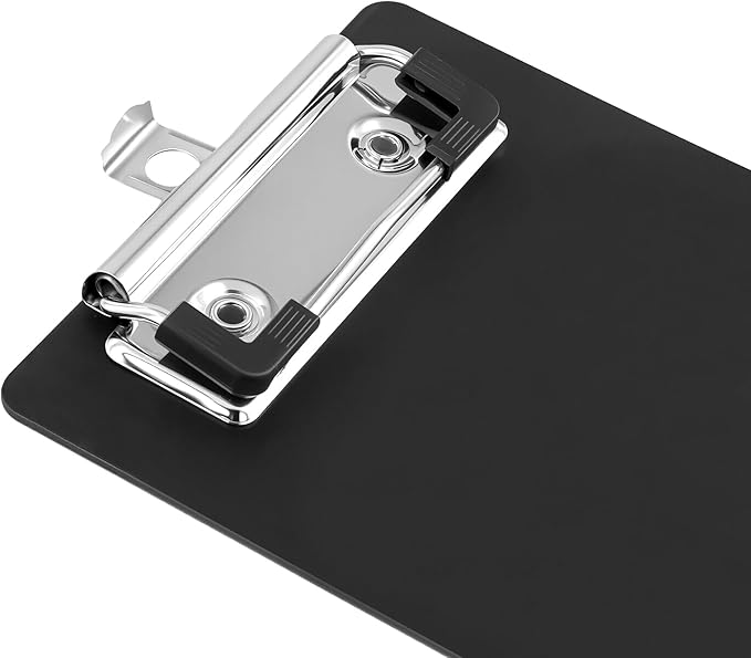 SINJEUN 30 Pack 4 x 6 Inch Small Clipboards Bulk, Mini Plastic Clipboard - Image 3