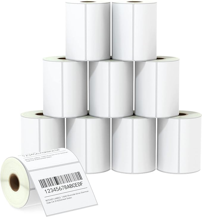 BETCKEY - 4" x 3" Shipping & Multipurpose Labels Compatible by BETCKEY