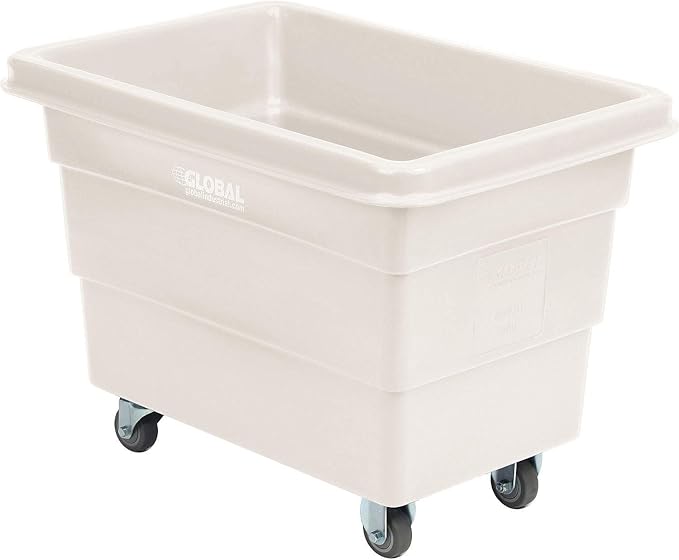 Global Industrial 6 Bushel Plastic Bulk Box Truck, Direct Mount Base, 500 lbs. by GlobalIndustrial