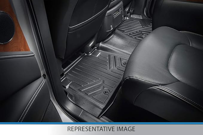 SMARTLINER Floor Mats 2 Rows and Truck Bed Liner Set - Image 4