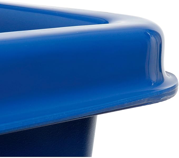 Global Industrial 6 Bushel Plastic Bulk Box Truck, Direct Mount Base, 500 lbs. - Image 5