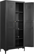 Metal Storage Cabinet-61” Tall Steel File Cabinets by Fesbos