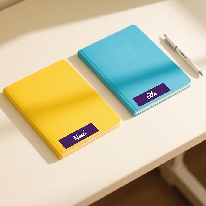 3 × 1 Inches Purple Rectangle Color Coding Labels 1000 PCS, Self-Adhesive - Image 3