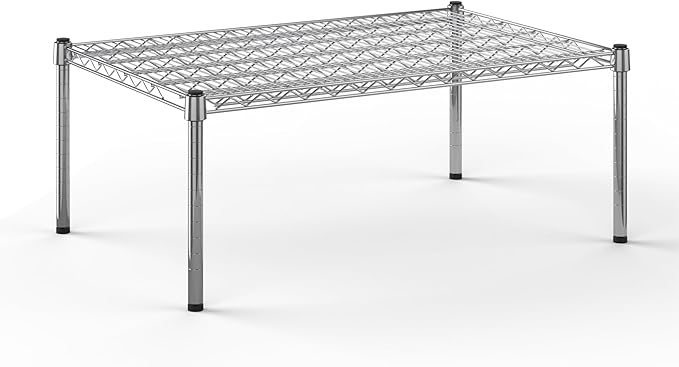 24''W x 36''L x 14''H Chrome Plated Wire Dunnage Rack | Off The Floor Storage by Regal+Altair