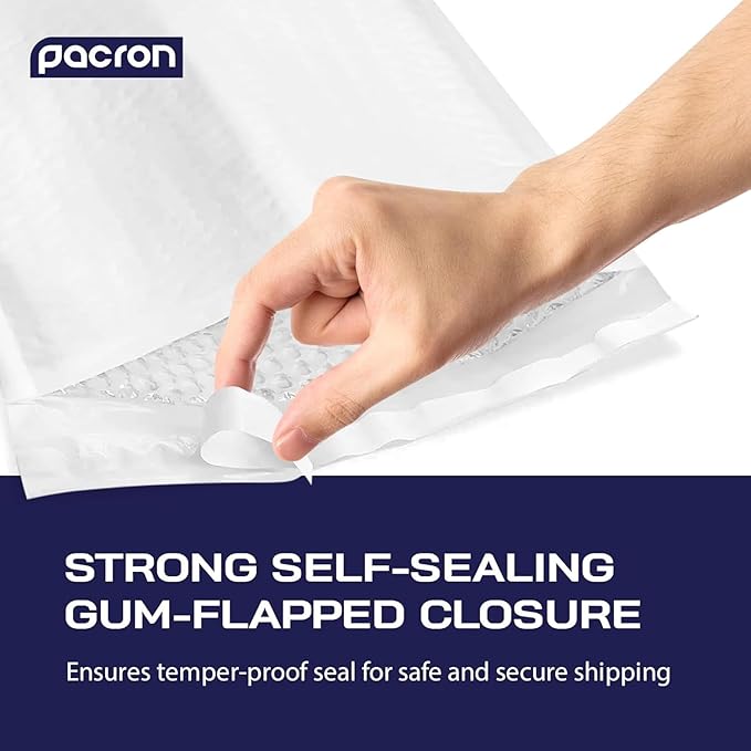 1000-Pack Waterproof Poly Bubble Mailers 9.5 x 14.5 - Image 8