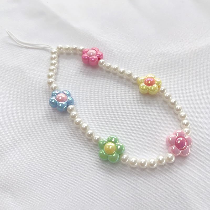 Beaded Camera Wrist Strap Cute Digital Camera Charm Lanyard, Phone Wristlet Charms, Phone Chain for Camera - Image 3