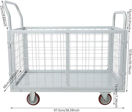 1800Lbs Platform Truck Cart - Image 2