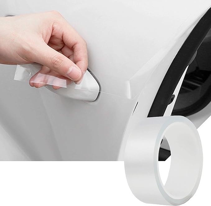 MYFAMIREA Car Door Transparent Seal Strip Door Edge Cover Guard Strips Entry by MYFAMIREA