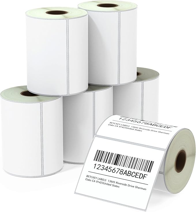 BETCKEY - 4" x 3" Shipping & Multipurpose Labels Compatible by BETCKEY