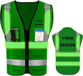 YOWESHOP High Reflective Visibility Safety Vest by YOWESHOP