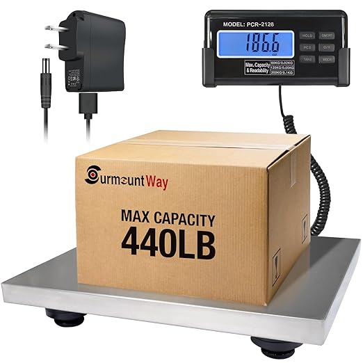 Large 440lbs Shipping Scale by Surmount+Way