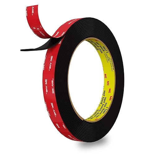 Double Sided Tape Heavy Duty 1/2 inch * 16.5FT，Double Sided mounting Tape by Unknown
