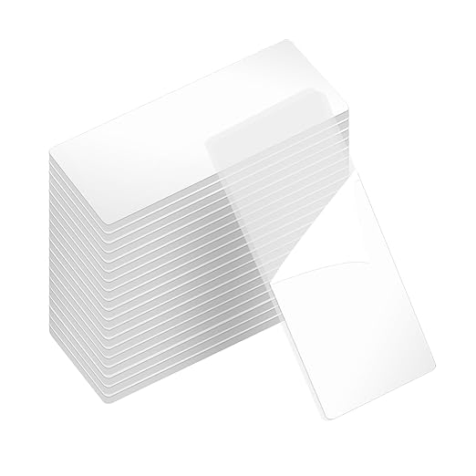 uxcell 100Pcs Double Sided Adhesive Pads, 2.36" x 1.18" Clear Removable Heavy by uxcell