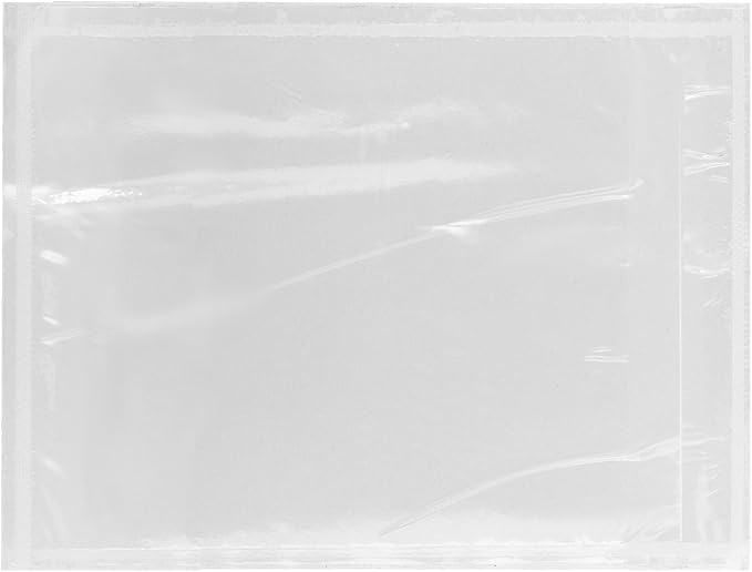 100 Count 4.5" x 6" Shipping Label Envelopes, Top Loading - Image 6