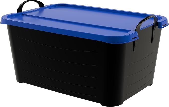 Life Story 6 Pack Heavy Duty Stackable Storage Bin, 55 Quart Home Organizer - Image 3