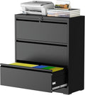 3 Drawer Lateral File Cabinet by Unknown