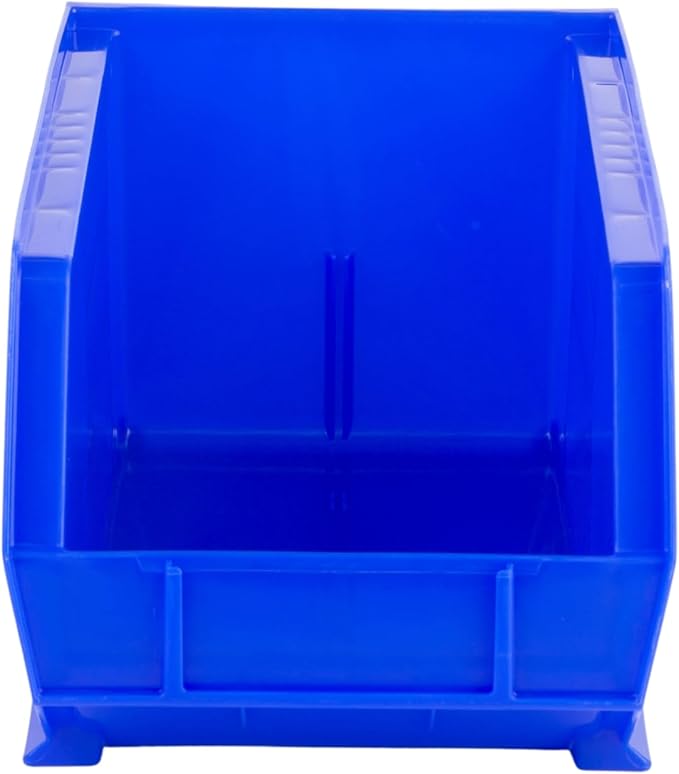 Hudson Exchange 15" x 8" x 7" Plastic Stackable Storage Bin and Hanging - Image 3