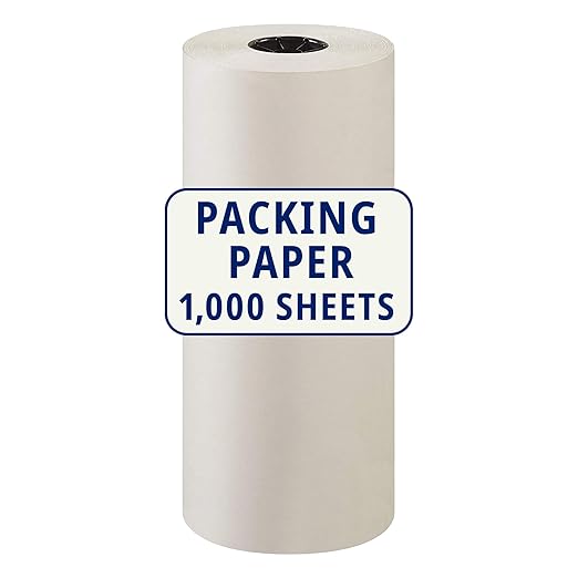 BOX USA Packing Paper Roll 1440'L x 12"W by BOXUSA