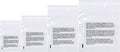 Poly Bags with Suffocation Warning 4x6", 8x10" by RetailSupplyCo