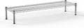 14''W x 48''L x 8''H Chrome Plated Wire Dunnage Rack | Off The Floor Storage by Regal+Altair