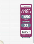 NextDayLabels - 2.83" x 1" Rectangular Sticker Labels by NextDayLabels