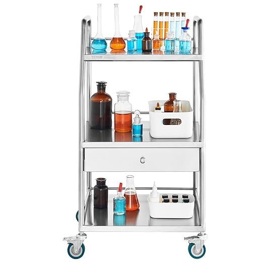 VEVOR Stainless Steel Utility Cart - Image 9