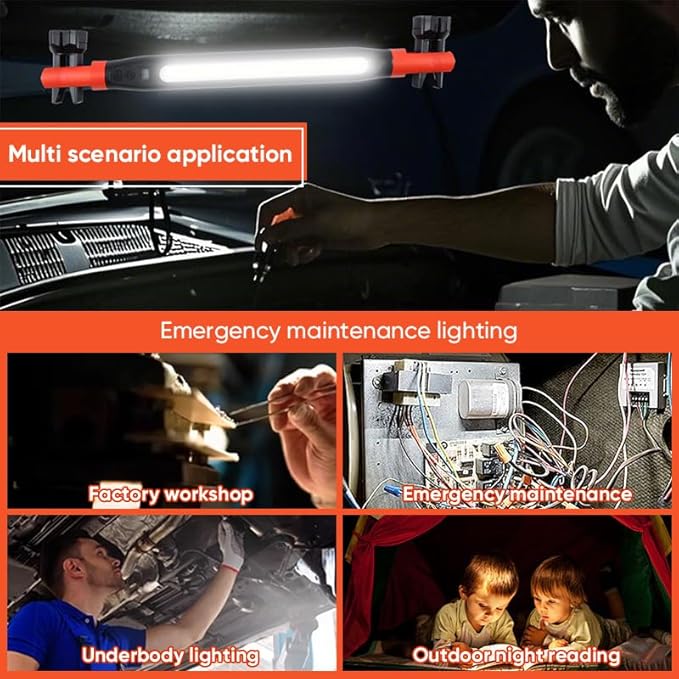 Magnetic Work Light Bar 2026 New | Rechargeable LED Light - Image 4