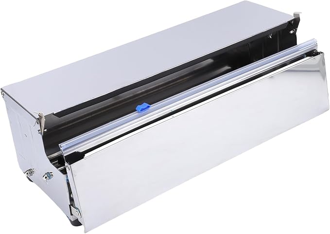 SUNGOOYUE Heavy Duty Stainless Steel Manual Food Wrapping Film Dispenser - Image 8