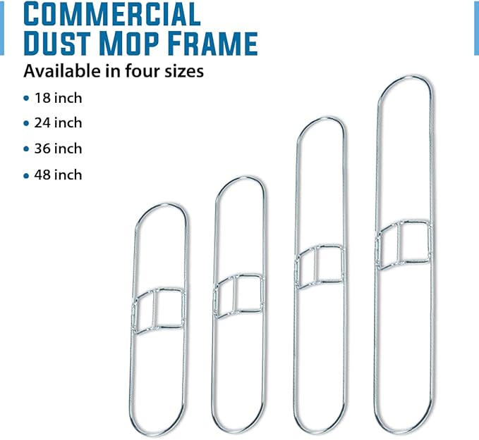 Kleen Handler 48 Inch Commercial Dust Mop Frame - Image 8