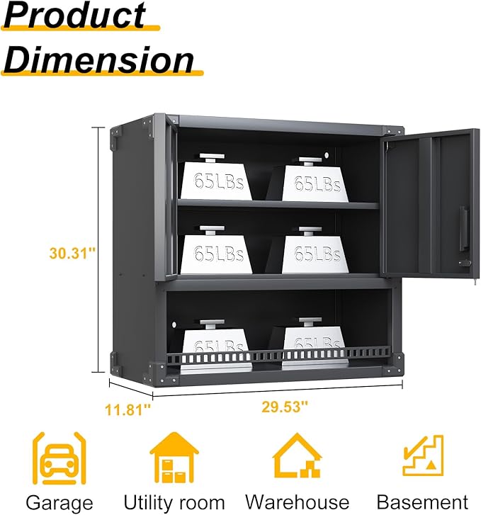 Metal Wall Mounted Cabinet - Image 3
