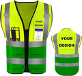 YOWESHOP High Reflective Visibility Safety Vest by YOWESHOP