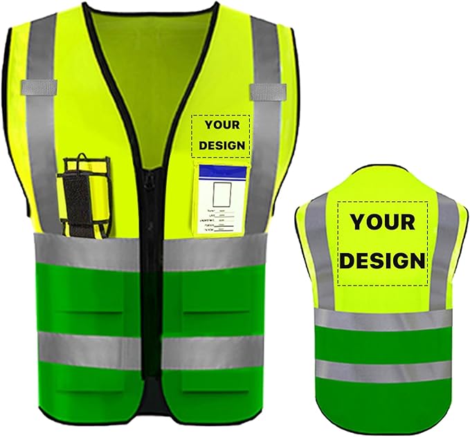 YOWESHOP High Reflective Visibility Safety Vest by YOWESHOP