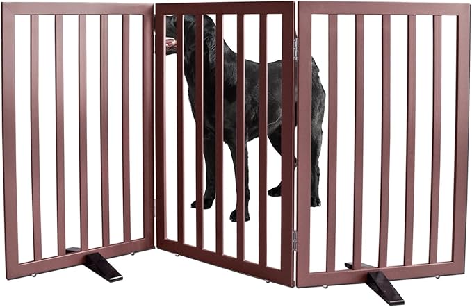 ZJSF Freestanding Indoor Dog Gate by ZJSF