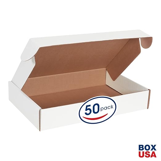 Box USA 17" Deluxe Shipping Boxes 17 1/8"L x 11 1/8"W x 3"H, Gifts or Bulk - Image 2