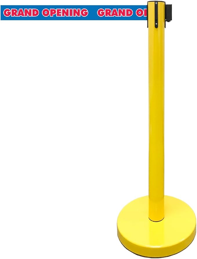 Retractable Stanchion, 6 SPECIALTY Posts + Signframe - Image 3