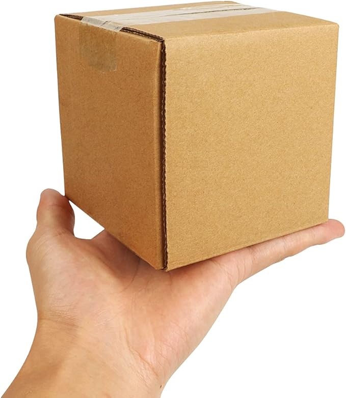 Edenseelake Shipping Boxes Small 4 x 4 x 4 inches Cardboard Boxes, 25 Pack - Image 3