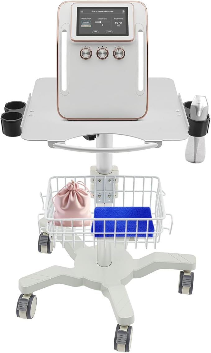 Medical Trolley Cart with Locking Wheels by REBaiYU
