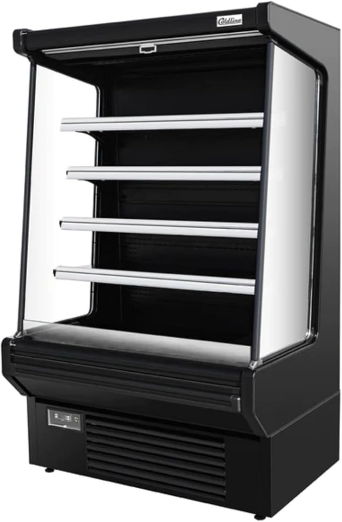 Food Refrigerated Display Case for Commercial Bakery Pastry Front Open Air - Image 4