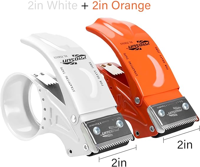 PROSUN 2 Pack Metal Packing Tape Dispenser Gun: 2-inch Wide Tape - Image 9