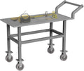 Work Height Platform Truck Cart, 2000LBS Weight Capacity Platform Cart by FAUENPEEY