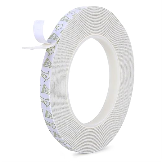Damage Free Double Sided Tape 0.39in x 20ft, Removable Picture Hanging Strips by Yourlifeassistant-homedecorclassroomdormroomrvdecoressentials