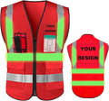 YOWESHOP High Reflective Visibility Safety Vest by YOWESHOP
