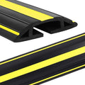Eapele 10 ft Floor Cable Cover Protector, Heavy Duty PVC Duct Easy to Unroll by Eapele