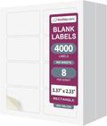 NextDayLabels – 3-3/8" x 2-1/3" Rectangular Sticker Labels by NextDayLabels
