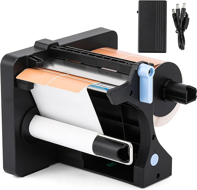 Automatic Label Dispenser, 2.98lb Portable Electric Label Dispenser by Frifreego